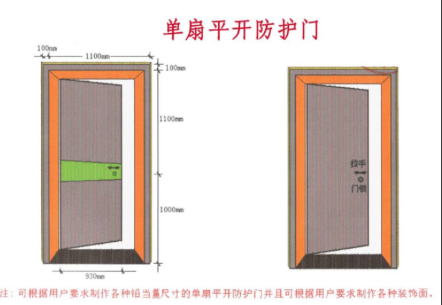 合肥2mmpb防护铅门